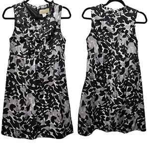Francesca's Floral Print Knee-Length Dress Medium
